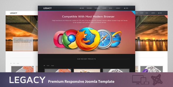 Legacy - Responsive Joomla Theme icon