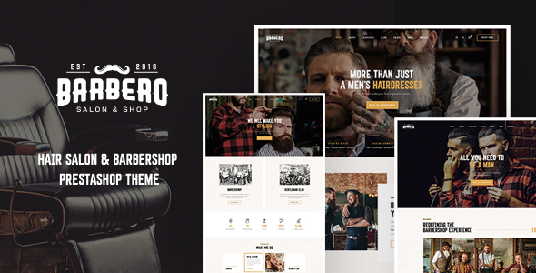 Leo Barbero - The best Hair Salon & Barbershop Prestashop Theme icon