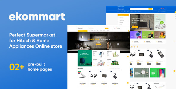 Leo Ekommart Supermarket Hitech & Home Appliance Prestashop Theme