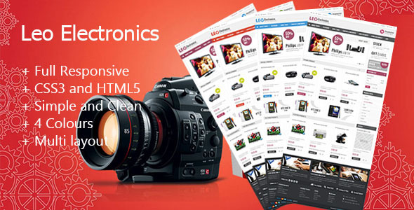Leo Electronics Prestashop Theme icon