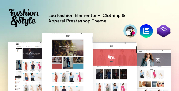 Leo Fashion Elementor - Clothing & Apparel Prestashop Theme icon