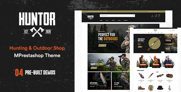 Leo Huntor - Hunting & Outdoor Gear Store Prestashop Theme icon