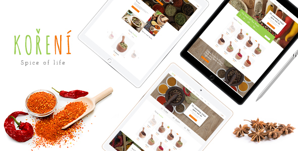 Leo Koreni - Condiment & Spices Food PrestaShop Theme icon