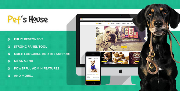 Leo Pet's House Prestashop Theme icon
