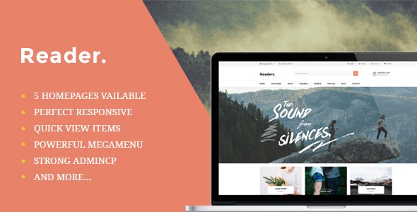 Leo Readers Responsive Prestashop Theme icon