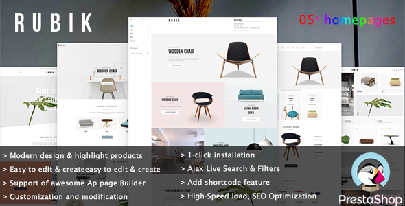 Leo Rubik - Interior Furniture E-Commerce Prestashop Theme icon