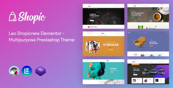Leo Shopicnew Elementor - Multipurpose Prestashop Theme icon