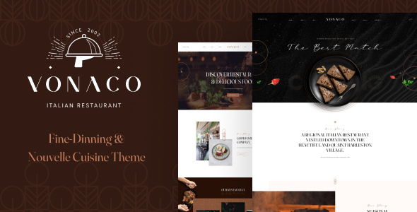 Leo Vonaco - Fine-Dining And Nouvelle Cuisine Theme icon