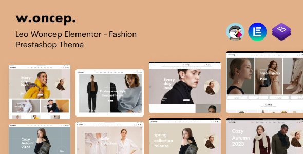Leo Woncep Elementor - Fashion Prestashop Theme icon