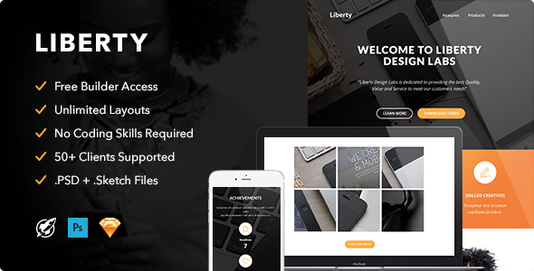 Liberty - Responsive Email + Themebuilder Access icon