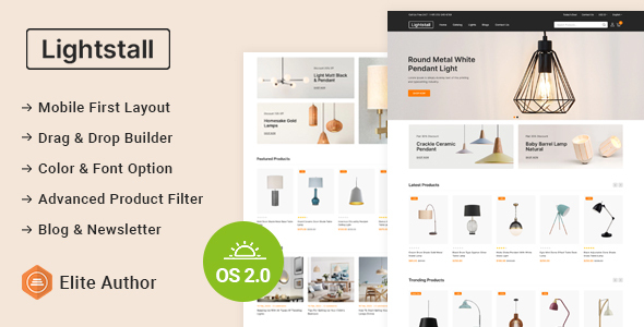 Lightstall - Light Decor Shopify 2.0 Responsive Theme icon