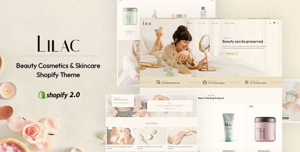 Lilac - Beauty & Cosmetic Shopify Theme icon