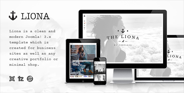 Liona - Responsive Portfolio Joomla Template icon