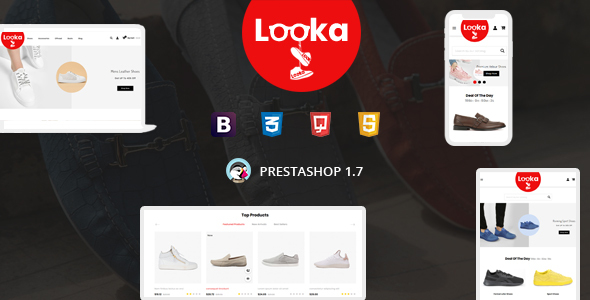 Looka - Glasses & Shoes Prestashop 1.7 & 8.x Responsive Theme icon