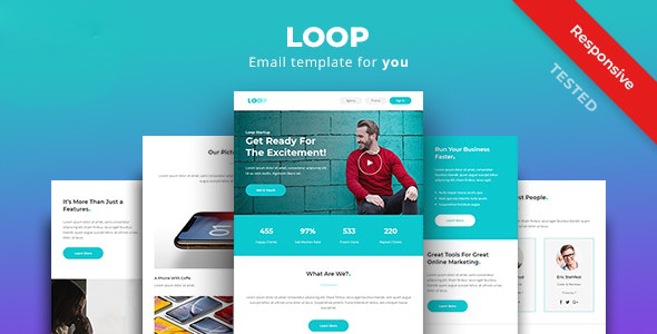 Loop - Multipurpose Responsive Email Newsletter Template icon