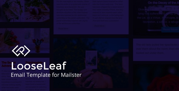 LooseLeaf - Email Template for Mailster icon