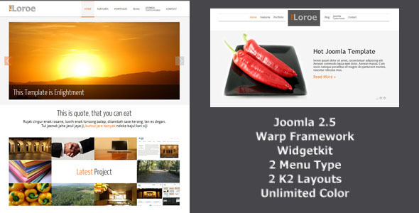 Loroe - Responsip Joomla Template icon