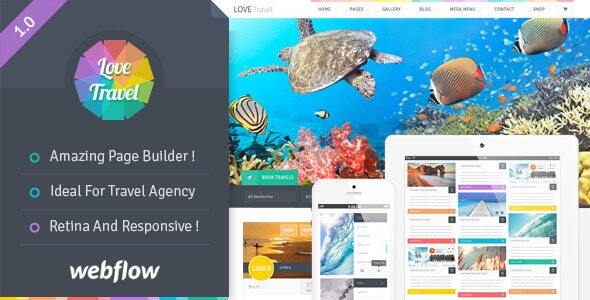 Love Travel - Webflow