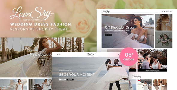 LoveSry - Wedding Dress Fashion Responsive Shopify Theme icon