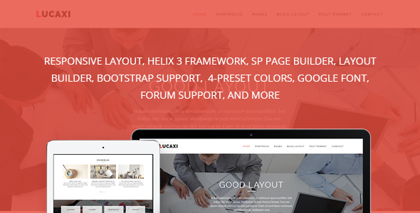 Lucaxi - Multipurpose Joomla Template icon