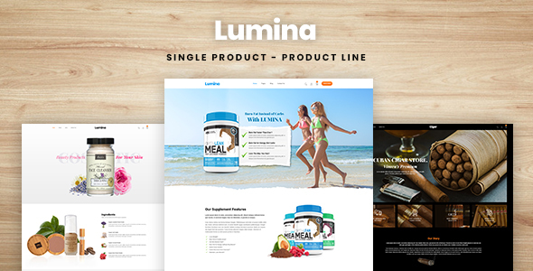 Lumina - Single Product, Product Line Prestashop 1.7 Theme icon