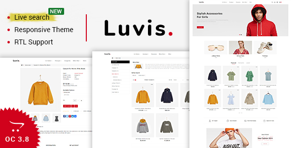 Luvis - Opencart 3 The Best Fashion Store icon