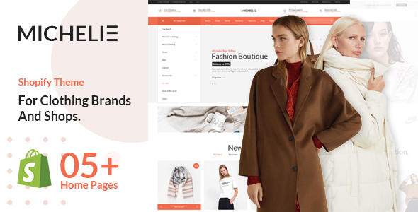 MICHELIE – Minimal & Clean Fashion Shopify Theme