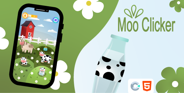 MOO CLICKER - HTML5 - Construct 3 icon