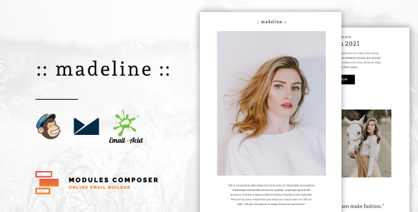 Madeline - E-commerce Responsive Email Template icon