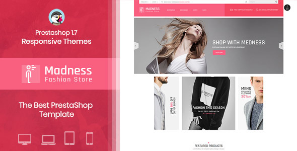 Madness - Multipurpose Responsive Prestashop Theme icon