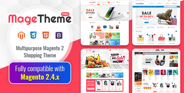 MageThemePRO - Responsive Magento 2 Shopping Template icon