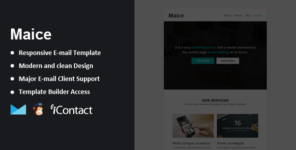 Maice - Responsive Email + Themebuilder Access icon