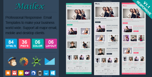 Mailex - Professional Responsive Email Template icon