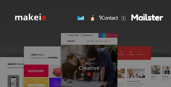 Makeie - 30+ Modules + Online Access + Mailster + MailChimp icon