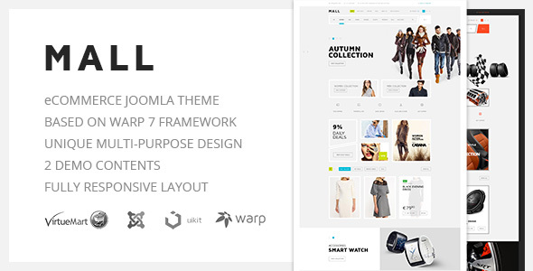 Mall — Multi-Purpose eCommerce Responsive Joomla Template icon
