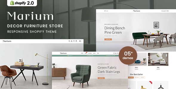 Marium - Decor Furniture Store Shopify 2.0 Theme icon