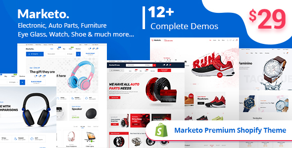Marketo - eCommerce Shopify Theme icon