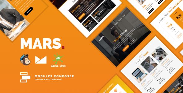 Mars - Responsive Email for Startups, Agencies & Creative Teams icon
