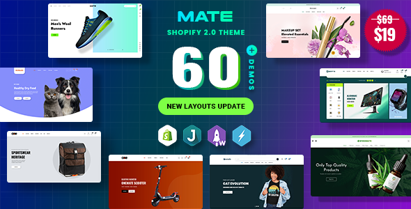 Mate - Multipurpose Shopify 2.0 Theme icon