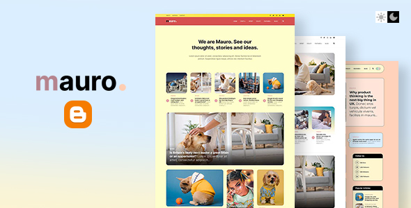 Mauro - Multipurpose Blogger Theme icon