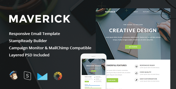 Maverick - Responsive Email + StampReady Builder icon