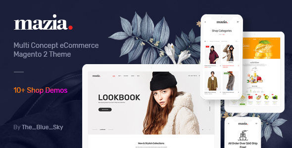 Mazia - Clean, Minimal Magento 2 Theme icon