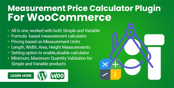 Measurement Price Calculator plugin for WooCommerce icon