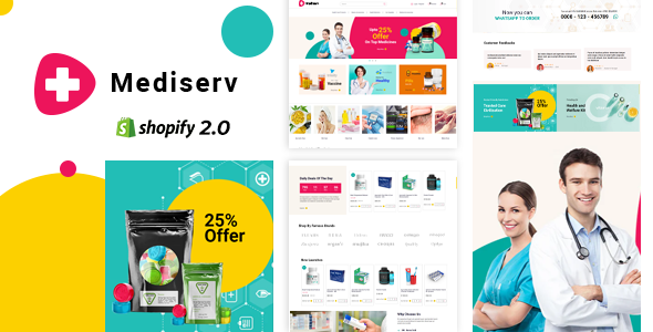 Mediserv - Drugstore Shopify Theme icon