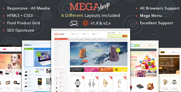 Mega Shop - Magento Responsive Template icon