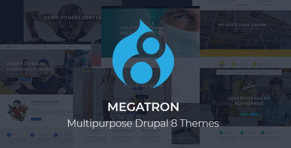 Megatron - Responsive MultiPurpose Drupal 8 Theme icon