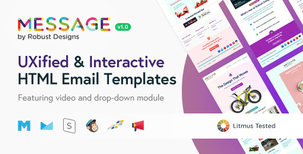 Message | Responsive Email Set for SaaS Startups icon