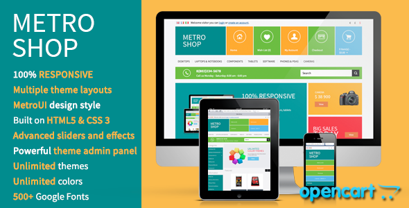 MetroShop - Premium OpenCart theme icon