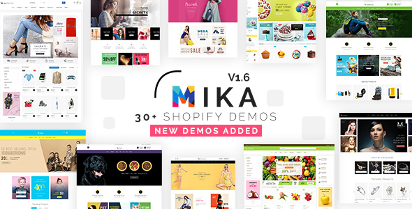 Mika - Multipurpose eCommerce Shopify Theme icon