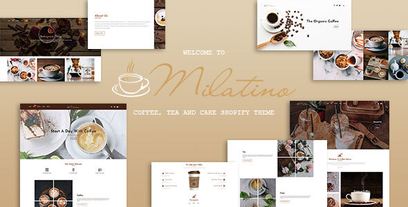 Milatino - Coffee & Tea and Cake Shopify Theme icon